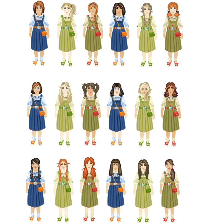 avatars of girls