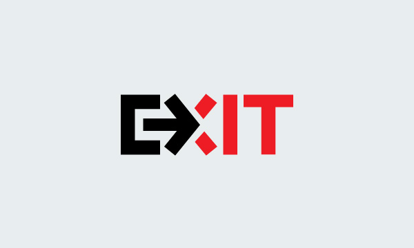 логотип «Exit»